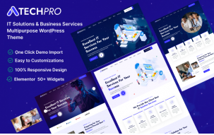 TechPro &ndash; IT Solutions & Business Services Multipurpose WordPress Theme