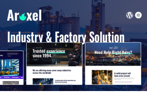 Aroxel - Industry & Factory WordPress Theme