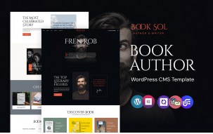 Book Sol - Book Author WordPress Elementor Theme