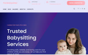 TishBabysitter - Babysitter WordPress Theme