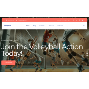 TishVolleyball - Volleyball WordPress Theme