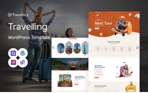 Travelncy - Travel Agency WordPress Elementor Theme
