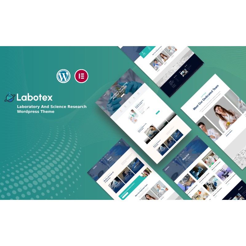 Labotex - Laboratory and Science Research Wordpress Theme