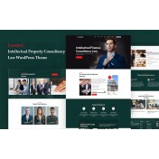 Lawshed - Lawyer Templates, Intellectual Property Consultancy Law WordPress Theme
