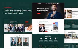 Lawshed - Lawyer Templates, Intellectual Property Consultancy Law WordPress Theme
