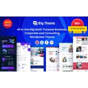 BigTheme - Business Multi-Purpose Elementor WordPress Theme