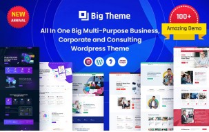 BigTheme - Business Multi-Purpose Elementor WordPress Theme
