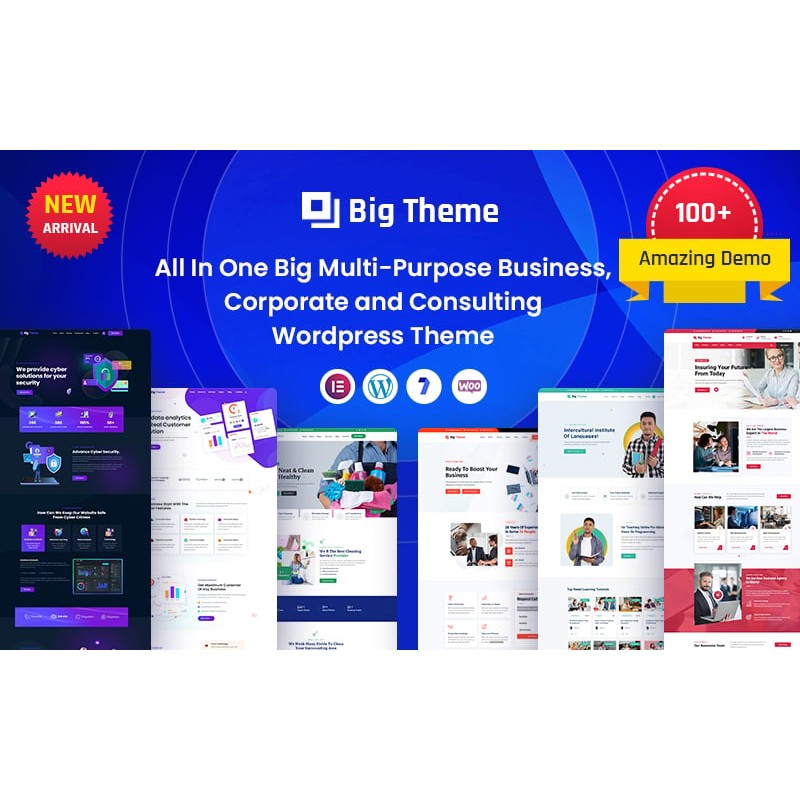 BigTheme - Business Multi-Purpose Elementor WordPress Theme