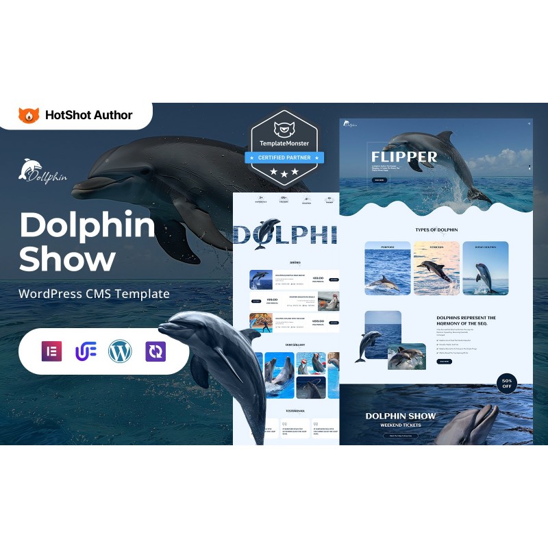 Dollphin - Dolphin Show WordPress Elementor Theme