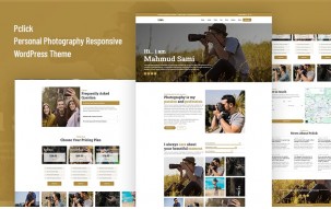 Pclick - Personal Photography WordPress Theme