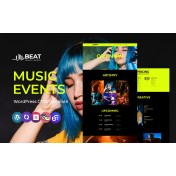 Beat - Music Events Multipurpose WordPress Elementor Theme