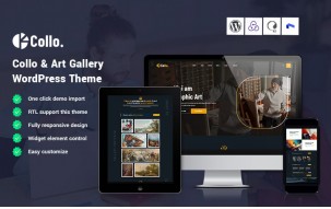 Collo - Art Gallery WordPress Theme