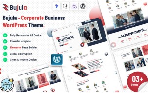 Bujula - Corporate Business WordPress Theme