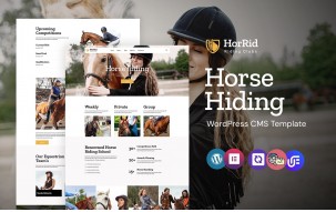 HorRid - Horse Riding and Club WordPress Elementor Theme