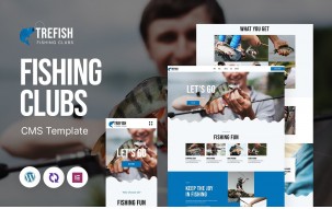 Trefish - Fishing Club Multipurpose Responsive WordPress Theme
