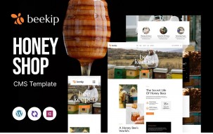 Beekip - Honey Farm Multipurpose Responsive WordPress Theme