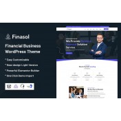 Finasol - Financial Business WordPress Theme