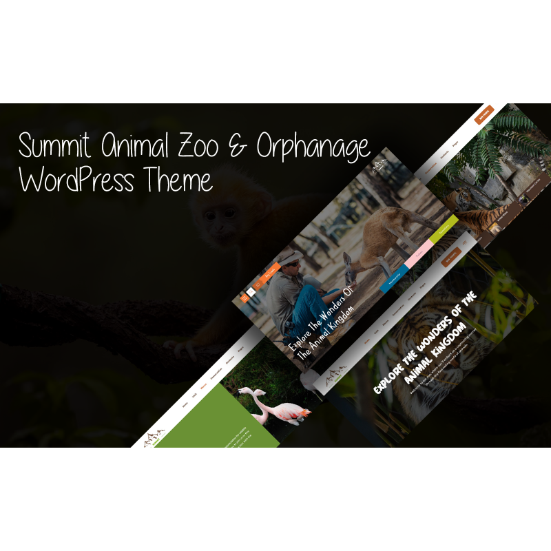 Summit Animal Zoo and Orphanage WordPress Theme