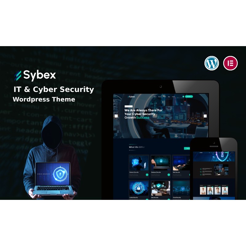 Sybex - IT & Cyber Security WordPress Theme
