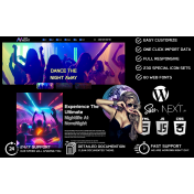 NovaNight - Night Club WordPress Theme