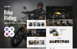 Biker - Motor Sports And Racing WordPress Elementor Theme