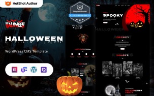 Haloween - Halloween Celebration, Festivals And Parades WordPress Elementor Theme