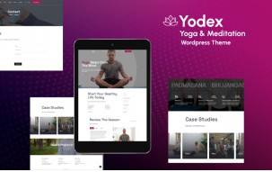 Yodex - Yoga & Meditation WordPress Theme