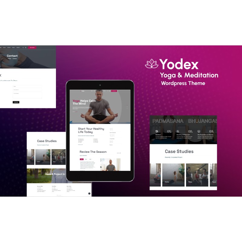 Yodex - Yoga & Meditation WordPress Theme