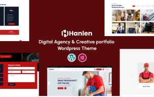 Hanlen - Handyman Servies & Repair Wordpress Theme