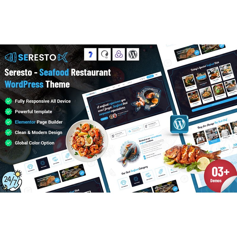 Seresto - Scuba Seafood WordPress Theme