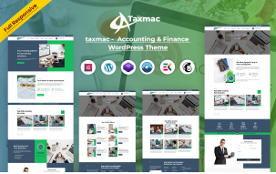 Taxmac - Accounting & Finance WordPress Theme