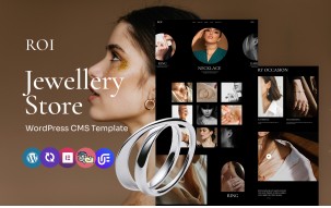 Roi - Jewellery Design Shop Multipurpose WordPress Elementor Theme