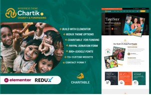Chartik - NGO Charity and Awareness WordPress Theme