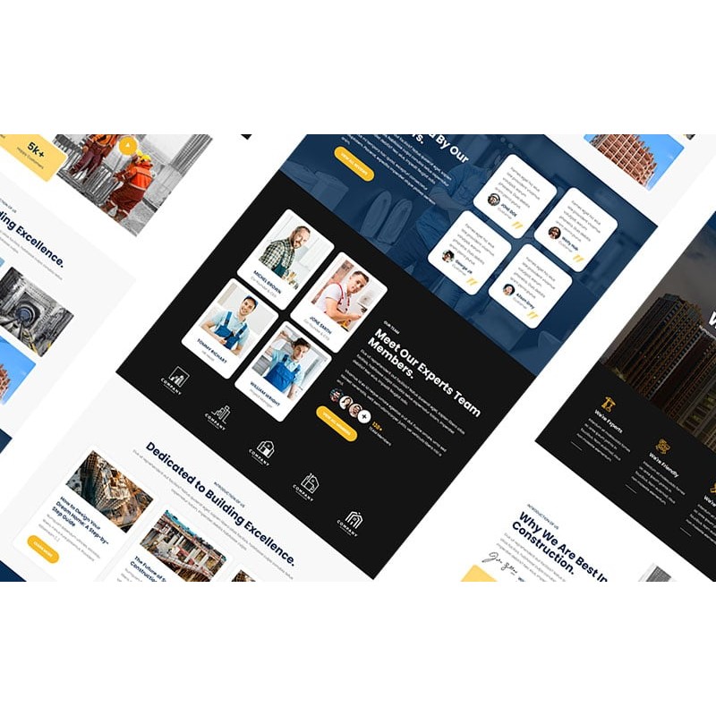 Marsh Builder Pro - Elementor Construction WordPress Theme