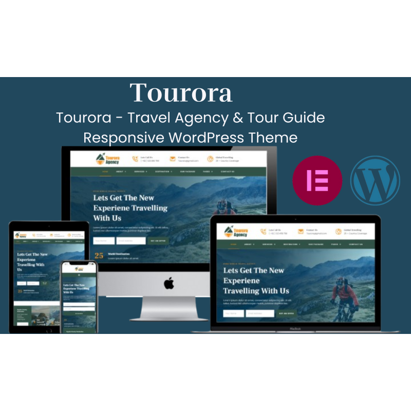 Tourora - Travel Agency & Tour Guide Responsive WordPress Theme
