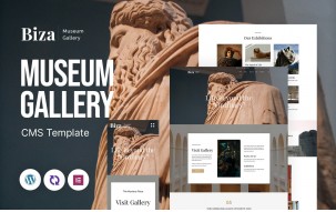 Biza - Museum And Art Gallery Multipurpose Responsive WordPress Theme