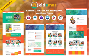 Kidsmat - Child Care and Kindergarten WordPress Theme