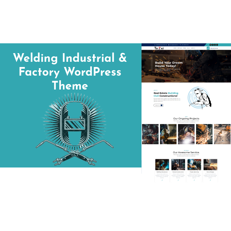 Loges - Welding Industrial & Factory WordPress Theme