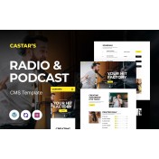 Castar&rsquo;s - Radio And Prodcast Multipurpose Responsive WordPress Theme