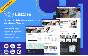 Litcare - Child Clinic & Healthcare Wordpress Theme