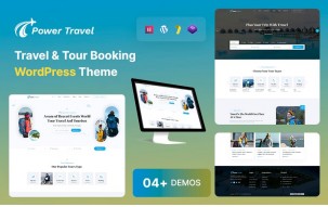 Power &ndash; Travel and Tour Booking WordPress Theme