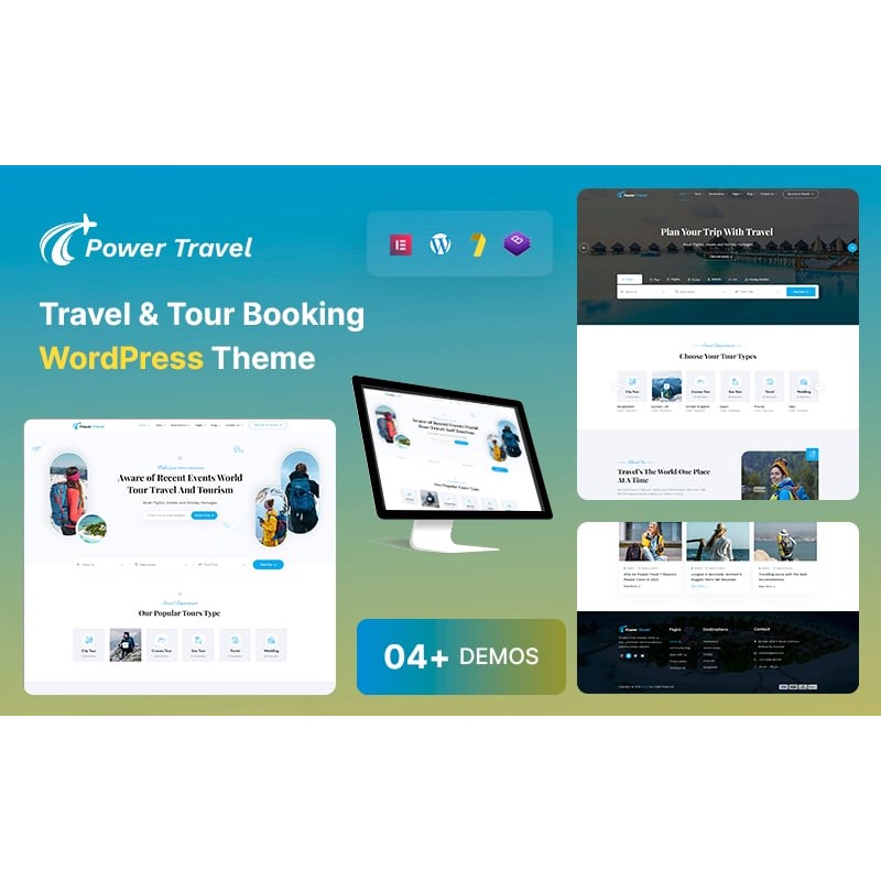 Power &ndash; Travel and Tour Booking WordPress Theme