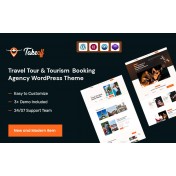 Takeoff &ndash; Travel Tour & Tourism Booking Agency WordPress Theme