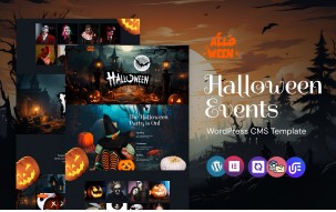 AlloWeen - Halloween Party And Events WordPress Elementor Theme