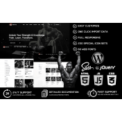 FlexPro - Bodybuilding & Online Courses & Education WooCommerce WordPress Theme