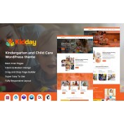 kidday - Kindergarten and Child Care WordPress Theme