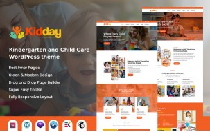 kidday - Kindergarten and Child Care WordPress Theme