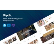 Biyah - Bridal And Wedding Studio WordPress Theme