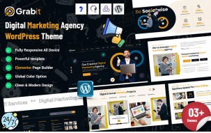 Grabit - Digital Marketing WordPress Theme