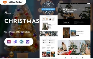 Christmas - Christmas Party And Decorations Store WordPress Elementor Theme